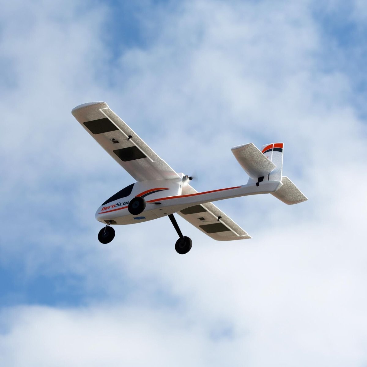 HobbyZone AeroScout S 2 1.1m RTF Trainer Electric Airplane (1095mm) w/SAFE & DXS Transmitter - BOBBYRC