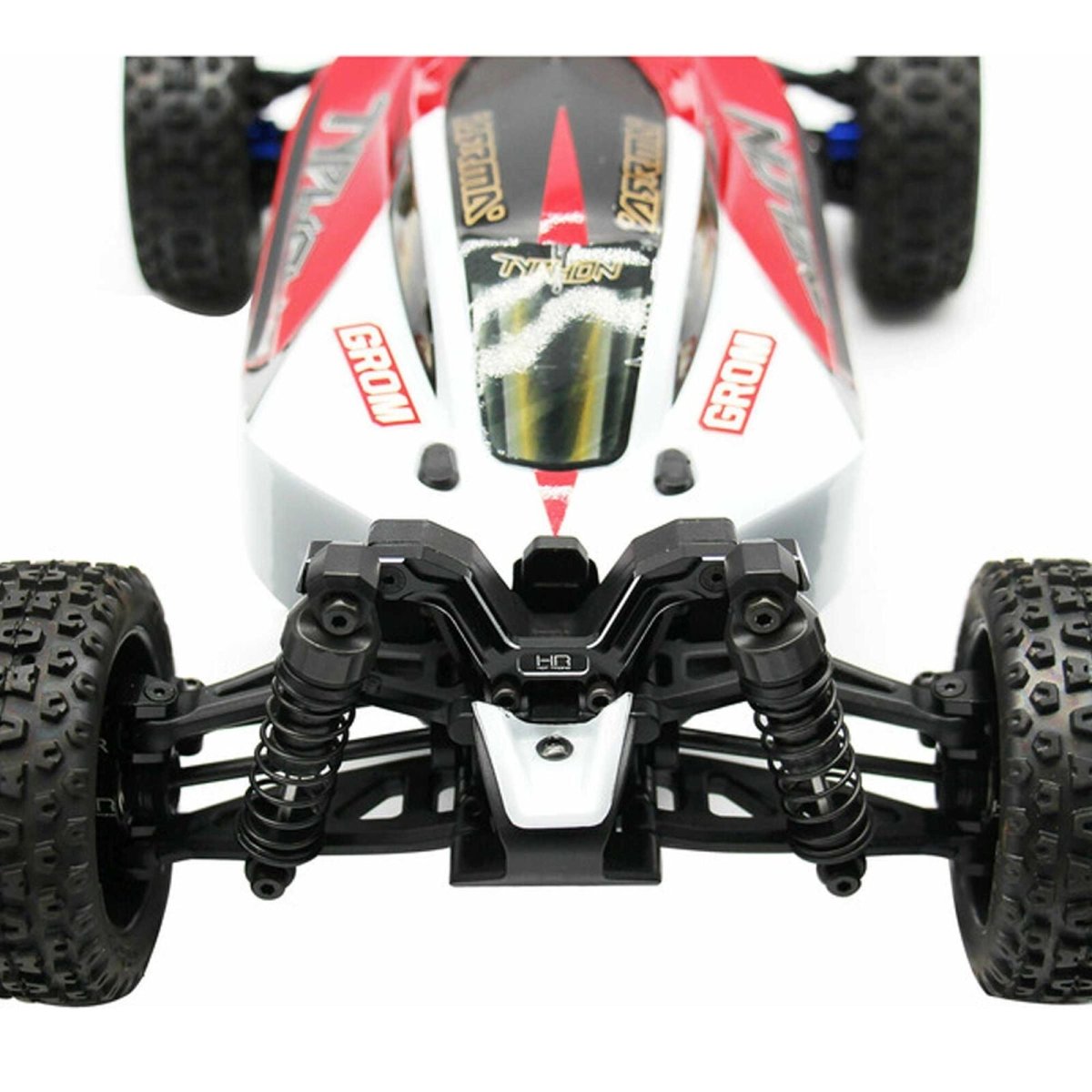 Hot Racing Aluminum Front Shock Tower Brace, 1/14 ARRMA Typhon GROM - BOBBYRC