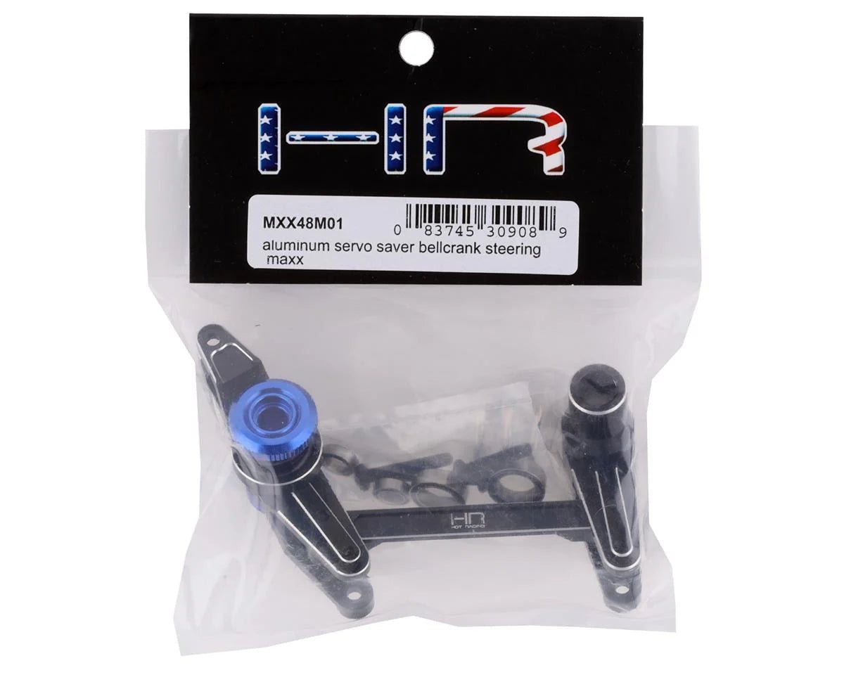 Hot Racing Aluminum Servo Saver Steering Bellcrank Set for Traxxas Maxx - BOBBYRC