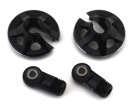 Hot Racing Arrma 6S Locking Aluminum Shock End (Black) - BOBBYRC