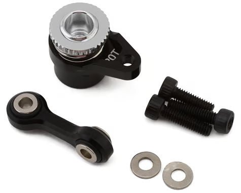 Hot Racing Arrma Grom Aluminum Servo Saver Set (Black) (20T) - BOBBYRC