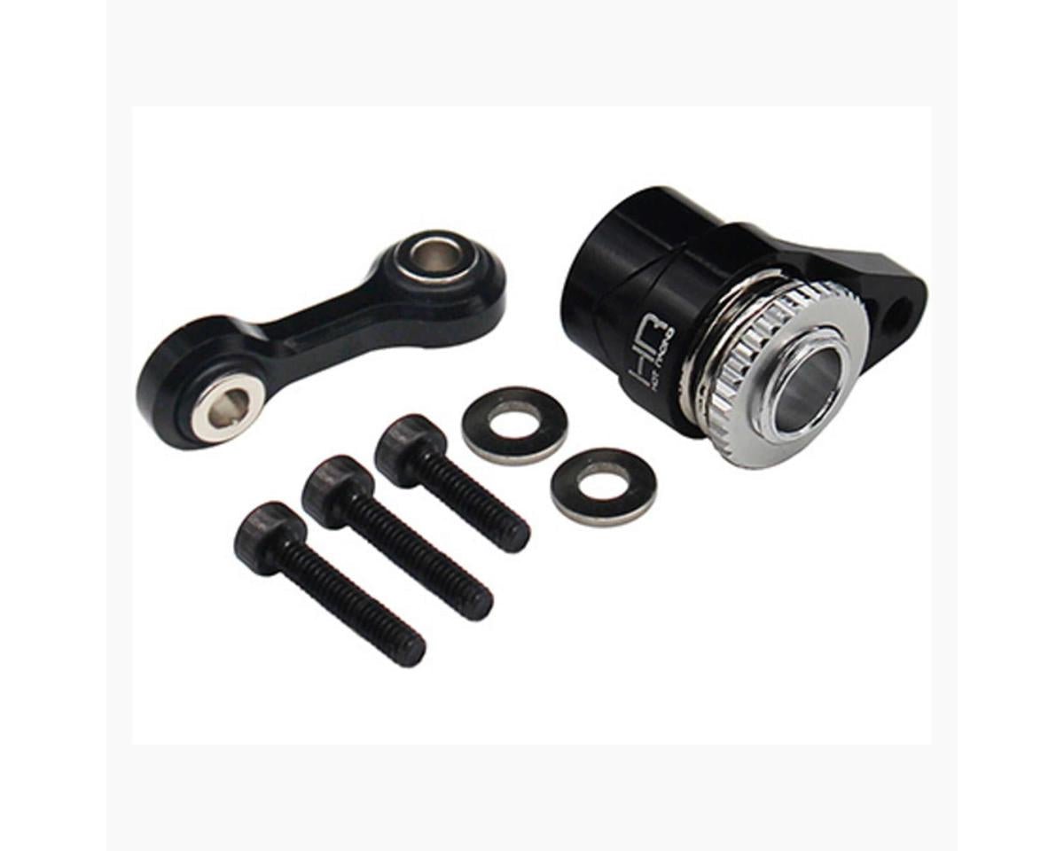 Hot Racing Arrma Grom Aluminum Servo Saver Set (Black) (20T) - BOBBYRC