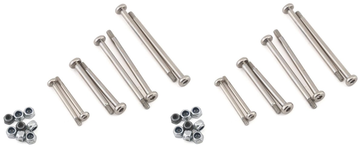 Hot Racing Front & Rear A - arm Suspension Hinge Pins 2wd Stampede Rustler Slash - BOBBYRC