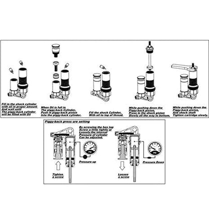 Hot Racing XMX156R01 Aluminum Reservoir Shock Upgrade Kit (2) Traxxas X Maxx - BOBBYRC