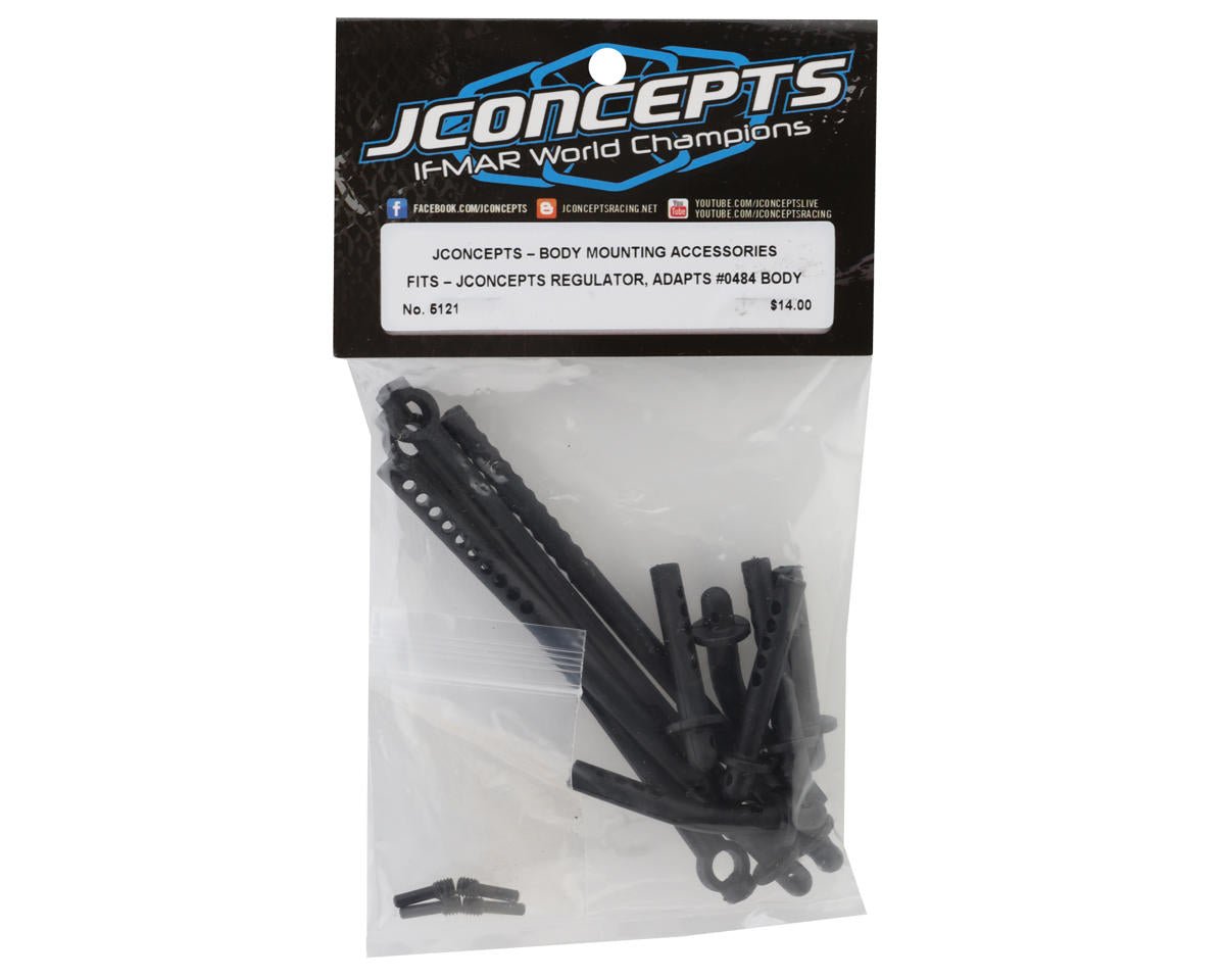 JConcepts 1985 Ford Aerostar "BIGFOOT" Body Mounts Set - BOBBYRC