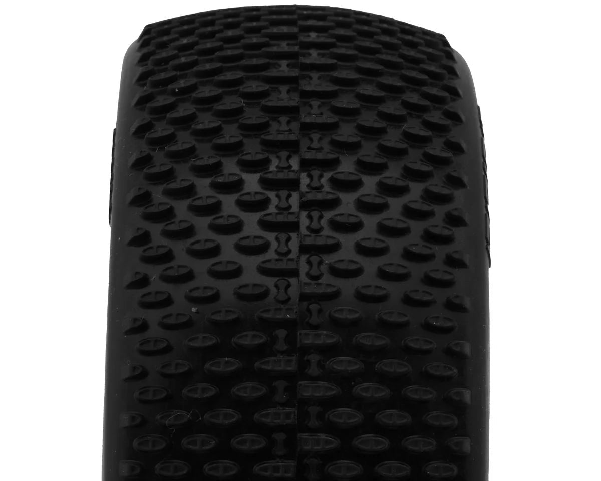 JConcepts Arina Pre - Mounted 1/8th Buggy Tires (White) (2) (Green) - BOBBYRC