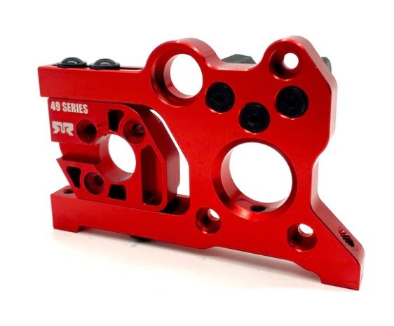 Kraton Outcast 8S BLX Aluminum Motor Mount and Plate - BOBBYRC