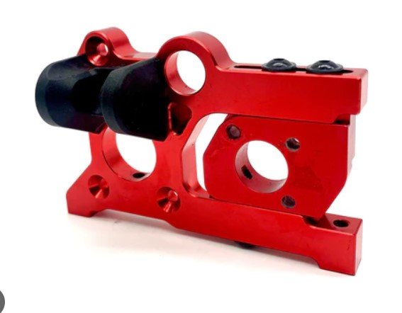 Kraton Outcast 8S BLX Aluminum Motor Mount and Plate - BOBBYRC