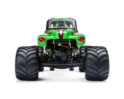 Losi 1/18 Mini LMT 4X4 Brushed RTR Monster Truck (Grave Digger) w/SLT2 2.4GHz Radio, Battery & Charger - BOBBYRC
