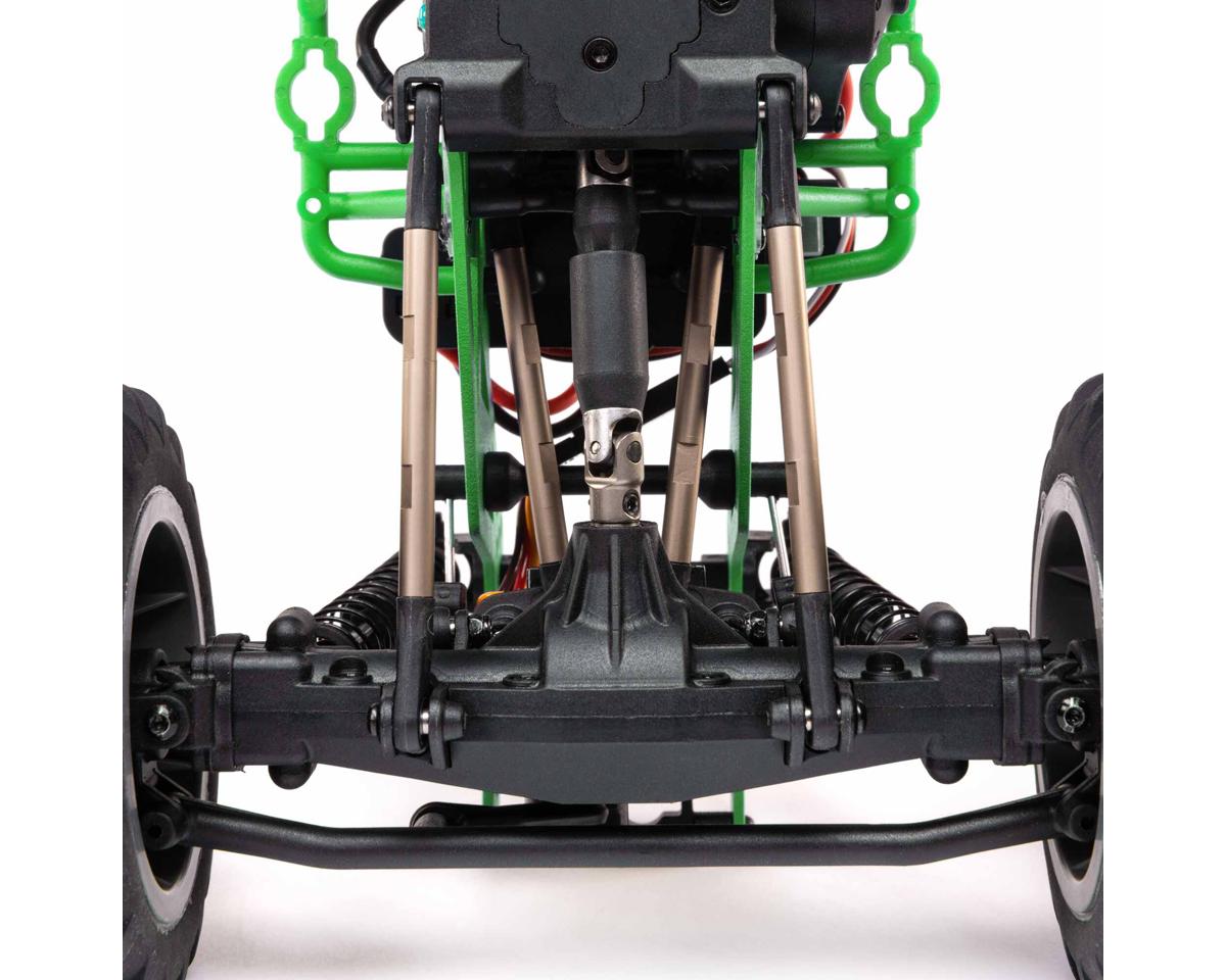 Losi 1/18 Mini LMT 4X4 Brushed RTR Monster Truck (Grave Digger) w/SLT2 2.4GHz Radio, Battery & Charger - BOBBYRC