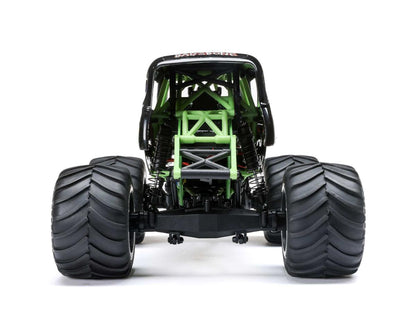 Losi 1/18 Mini LMT 4X4 Brushed RTR Monster Truck (Grave Digger) w/SLT2 2.4GHz Radio, Battery & Charger - BOBBYRC