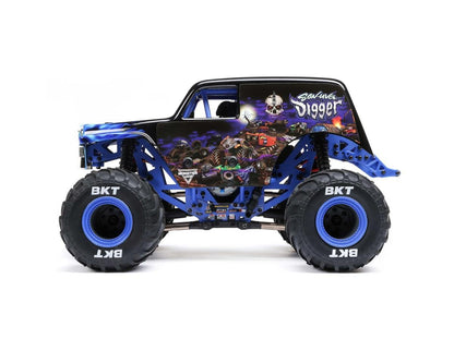 Losi 1/18 Mini LMT 4X4 Brushed RTR Monster Truck (Son - Uva Digger) w/SLT2 2.4GHz Radio, Battery & Charger - BOBBYRC