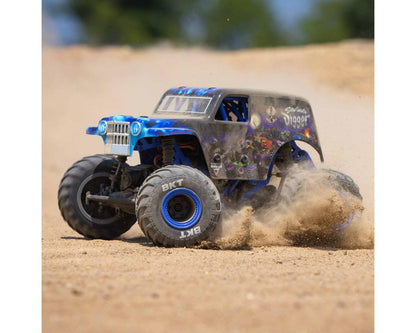 Losi 1/18 Mini LMT 4X4 Brushed RTR Monster Truck (Son - Uva Digger) w/SLT2 2.4GHz Radio, Battery & Charger - BOBBYRC