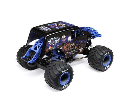 Losi 1/18 Mini LMT 4X4 Brushed RTR Monster Truck (Son - Uva Digger) w/SLT2 2.4GHz Radio, Battery & Charger - BOBBYRC