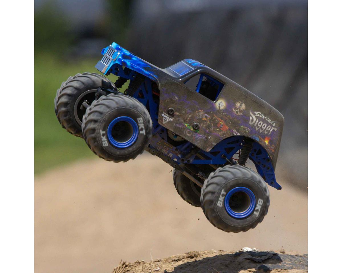 Losi 1/18 Mini LMT 4X4 Brushed RTR Monster Truck (Son - Uva Digger) w/SLT2 2.4GHz Radio, Battery & Charger - BOBBYRC