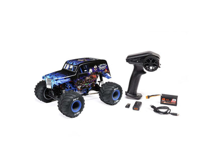 Losi 1/18 Mini LMT 4X4 Brushed RTR Monster Truck (Son - Uva Digger) w/SLT2 2.4GHz Radio, Battery & Charger - BOBBYRC