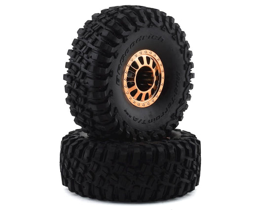 Losi Lasernut U4 2.2 Pre - mounted BFG Tires (Copper) (2) - BOBBYRC