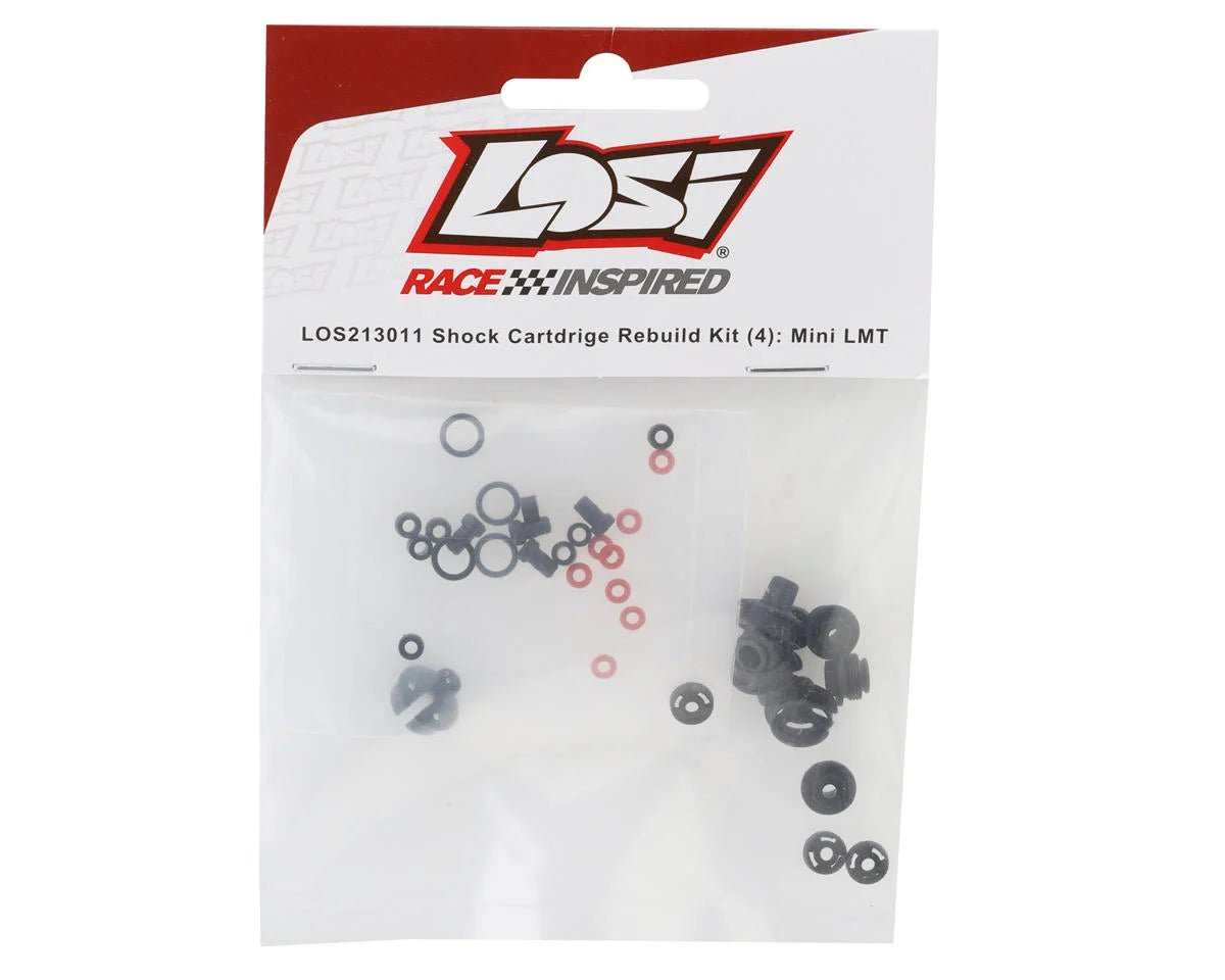 Losi Mini LMT Shock Cartdrige Rebuild Kit (4) - BOBBYRC
