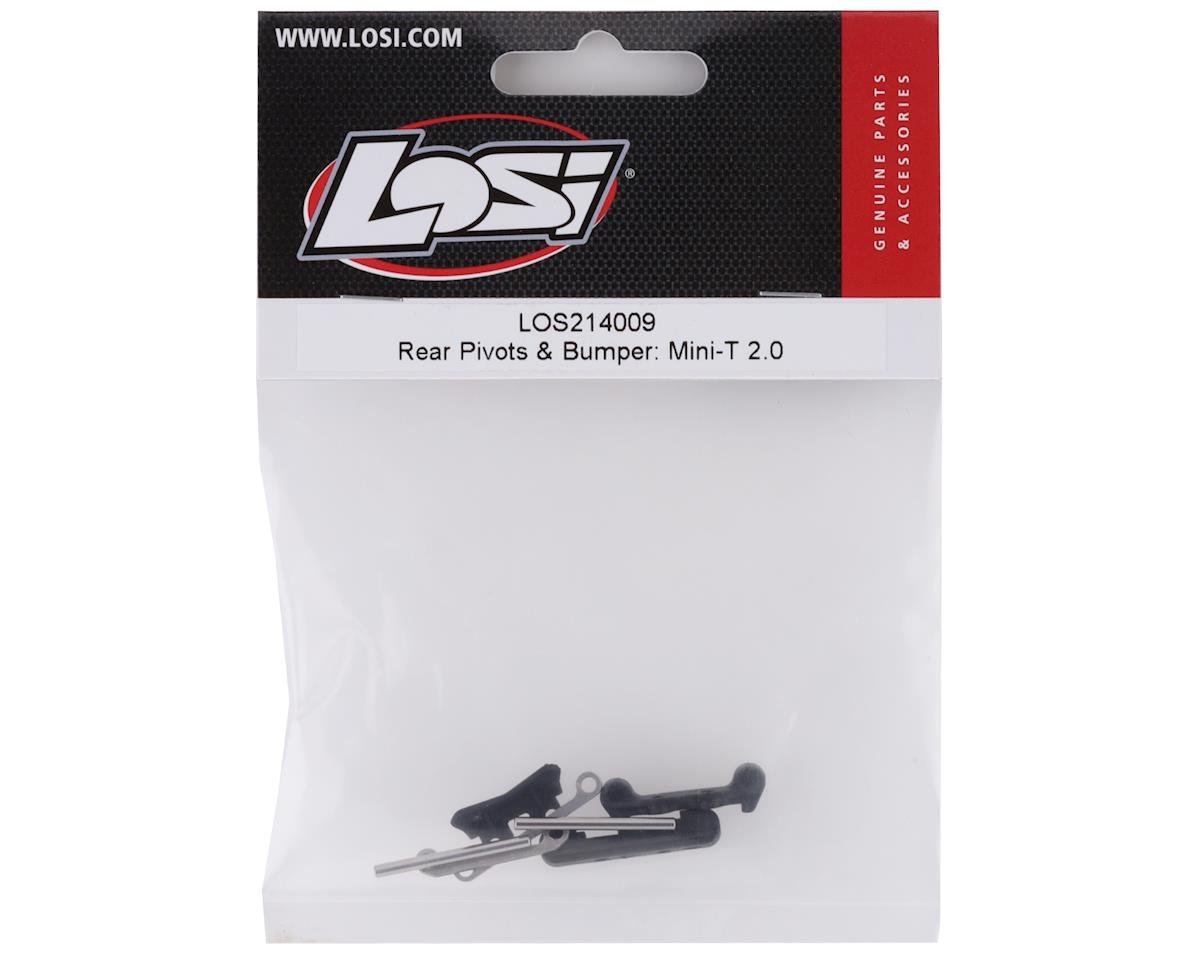 Losi Mini-T 2.0 Rear Pivots & Bumper - BOBBYRC