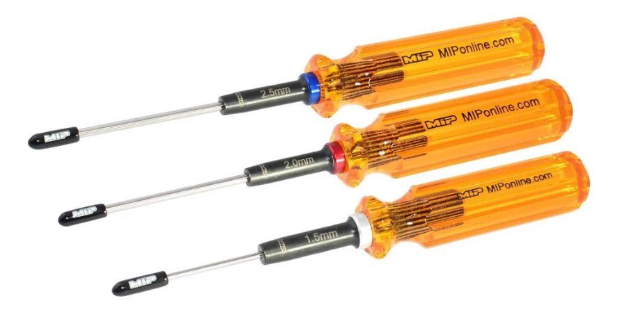 MIP Gen 2 Metric Hex Drivers Set (1.5, 2.0 & 2.5mm)RC Tools - BOBBYRC