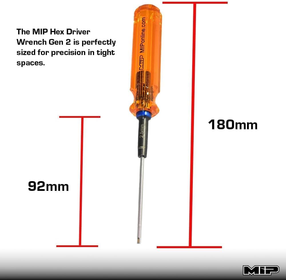 MIP Standard SAE & Metric Hex Set (7) 3/32 5/64 1/16 .050 1.5mm 2.0mm 2.5mm - BOBBYRC