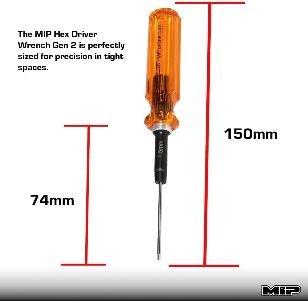 MIP Standard SAE & Metric Hex Set (7) 3/32 5/64 1/16 .050 1.5mm 2.0mm 2.5mm - BOBBYRC