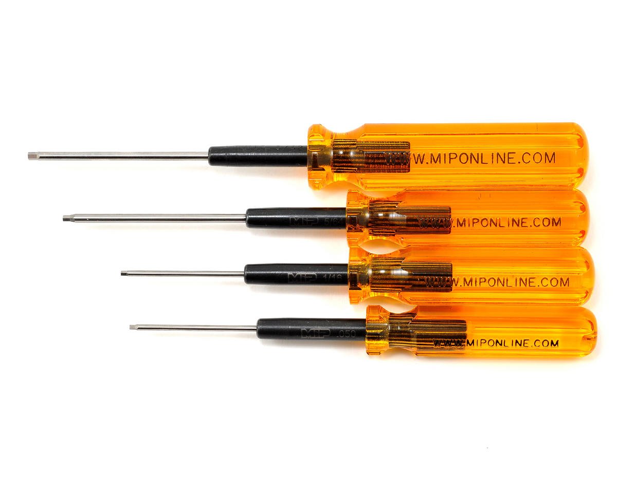 MIP Thorp Standard SAE Hex Driver Wrench Set (4) (.050, 1/16, 5/64, 3/32) - BOBBYRC