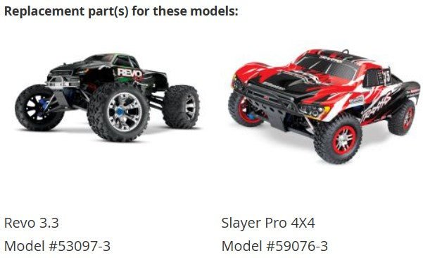 Nitro Revo 2.5/3.3 Slayer 3.3 Slayer Pro 4X4 TRA3954 38T 1.0P Spur Gear - BOBBYRC