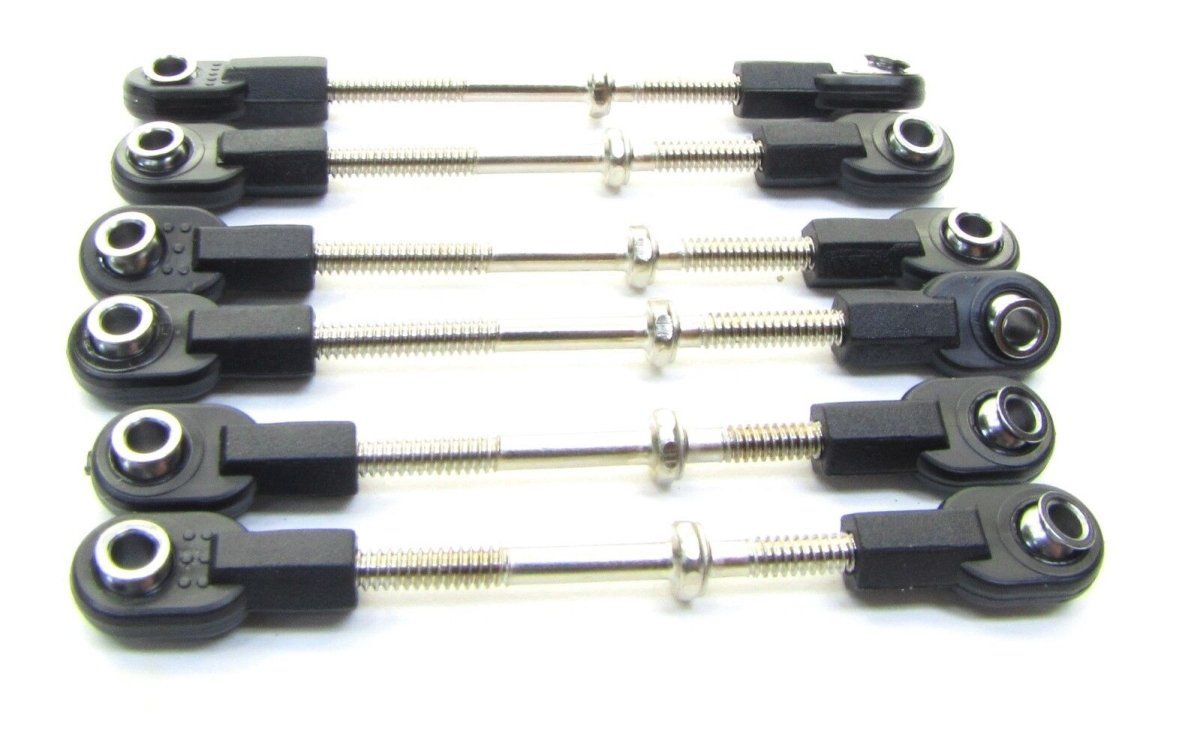 Nitro Rustler Tie /Push Rods & Turnbuckles, Rod Ends 2.5 For Traxxas 44096 - 3 - BOBBYRC
