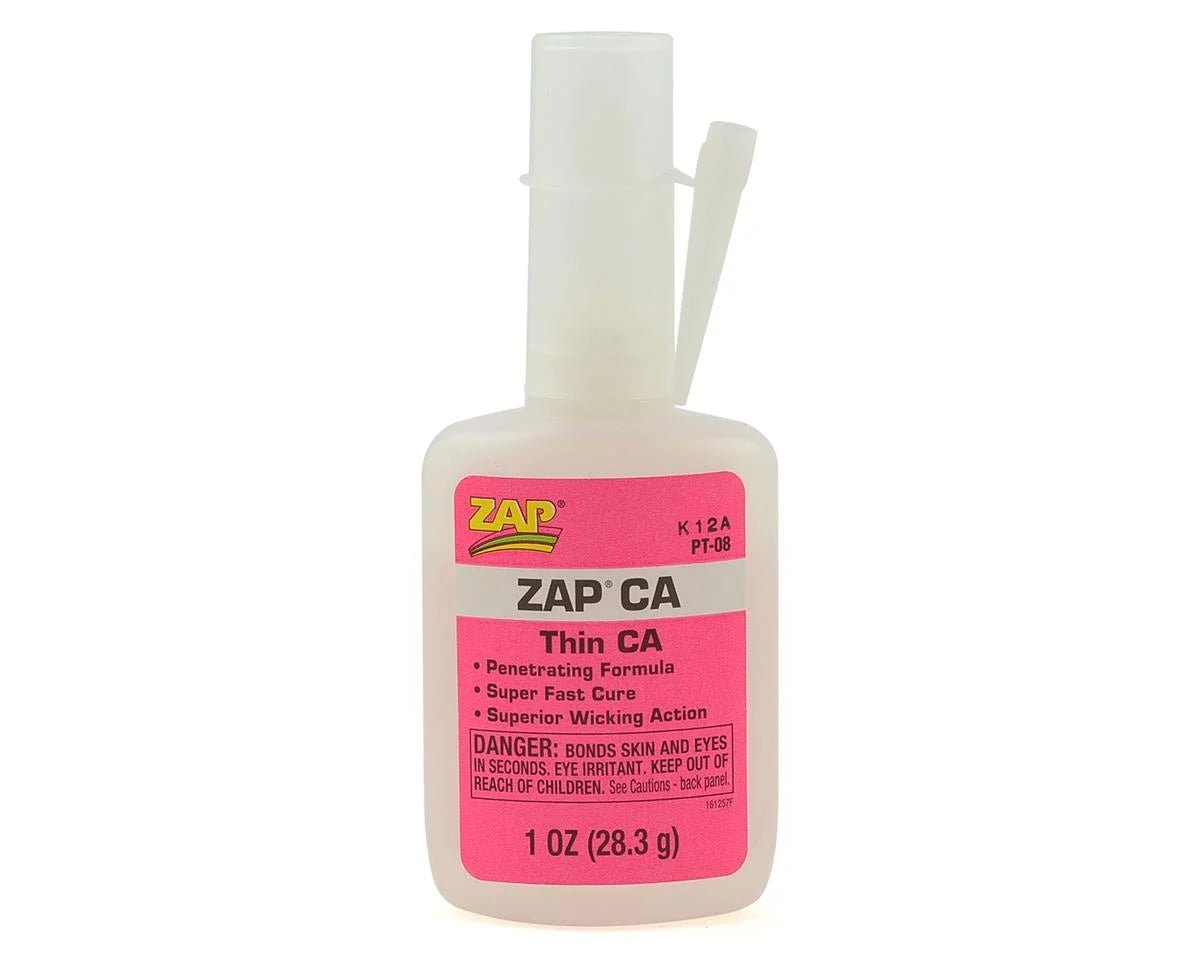 Pacer Technology Zap CA Glue (Thin) (1oz) - BOBBYRC