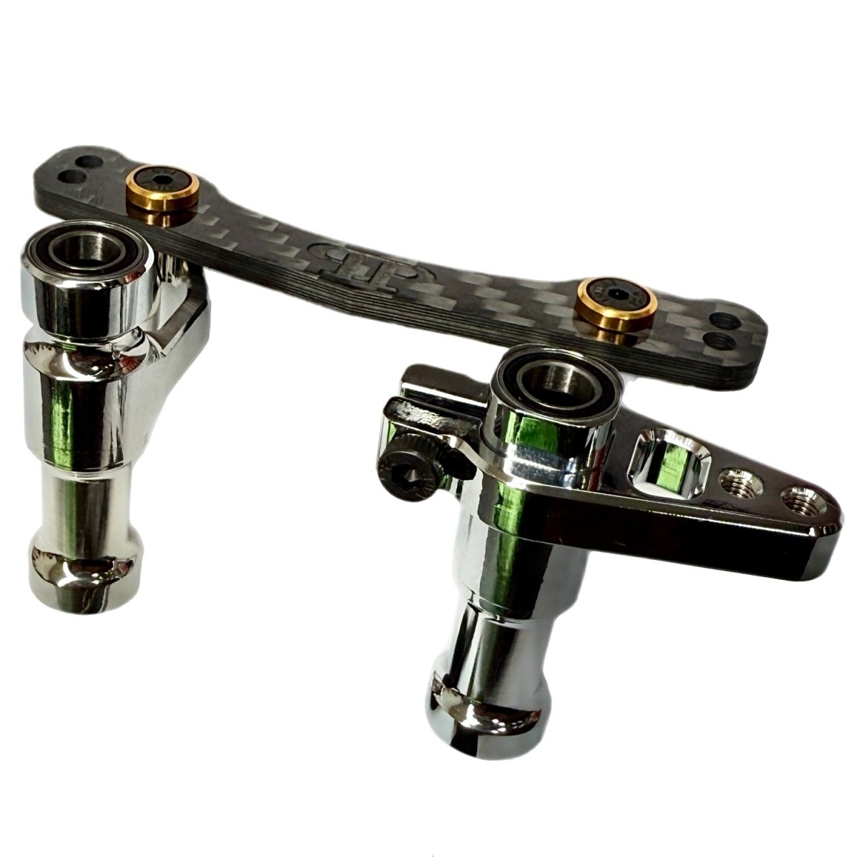 Perfect Pass 7075 Aluminum & Carbon Fiber Steering Assembly for Arrma 6S / 1/7 (Kraton, Limitless, Infraction) - BOBBYRC