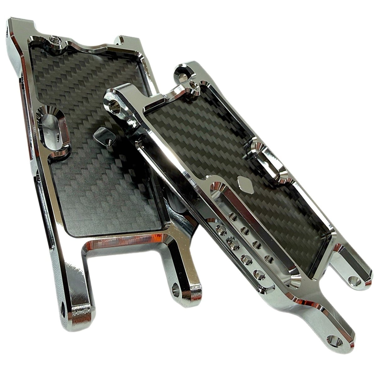 Perfect Pass Carbon Fiber Reinforced 7075 Aluminum A-Arm Suspension Kit For Arrma Limitless / Infraction / Felony / Typhon 6s - BOBBYRC