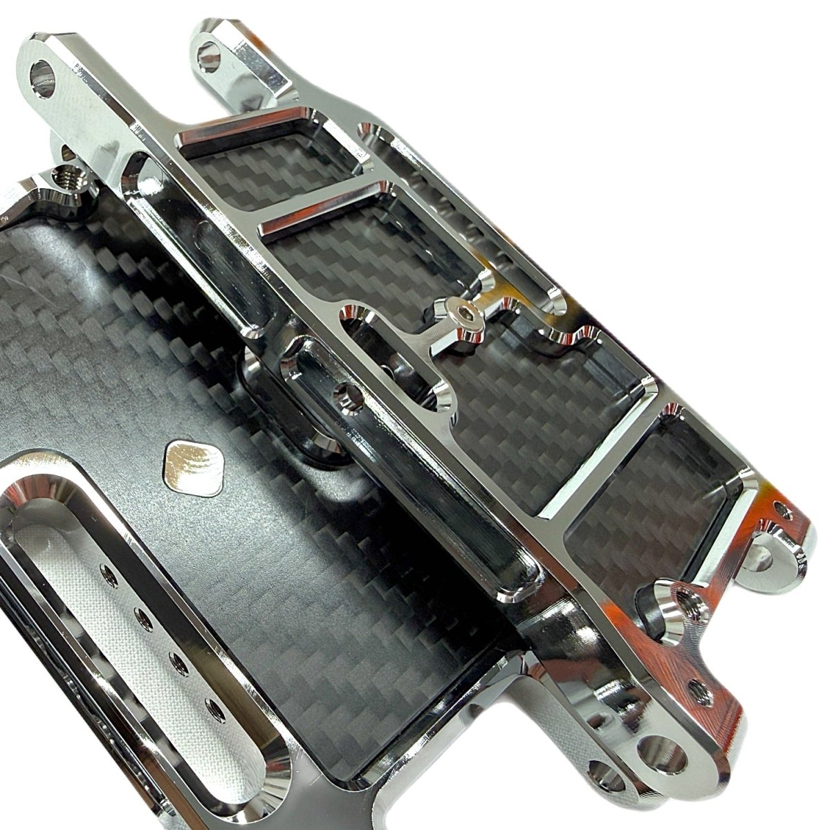 Perfect Pass Carbon Fiber Reinforced 7075 Aluminum A-Arm Suspension Kit For Arrma Limitless / Infraction / Felony / Typhon 6s - BOBBYRC