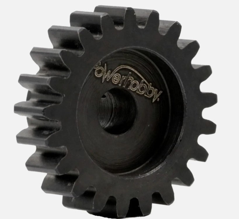 Powerhobby Hardened Steel ( Mod 1 ) 8mm Pinion Gear Speed Run / Drag Racing - BOBBYRC