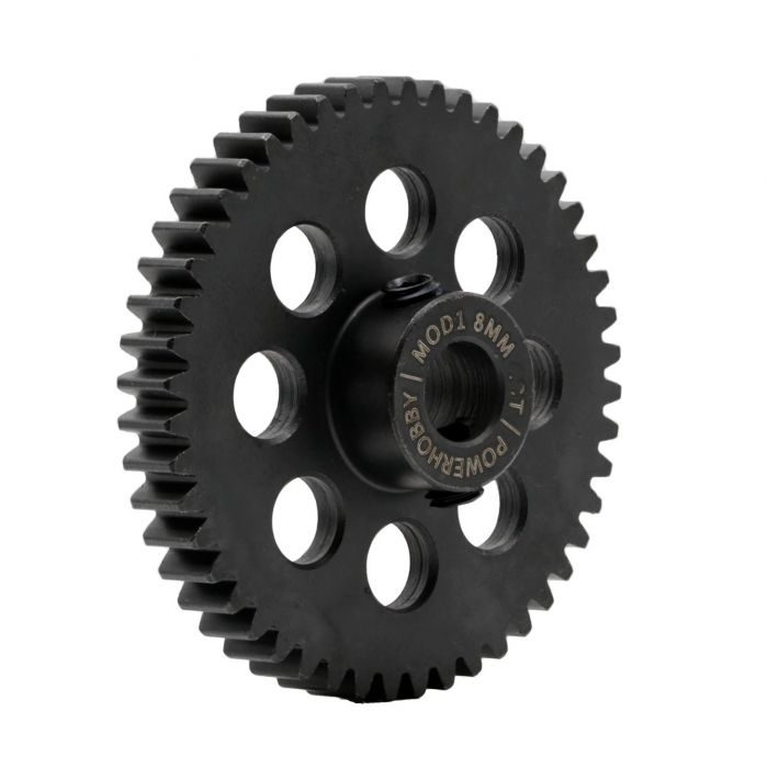 Powerhobby Hardened Steel ( Mod 1 ) 8mm Pinion Gear Speed Run / Drag Racing - BOBBYRC