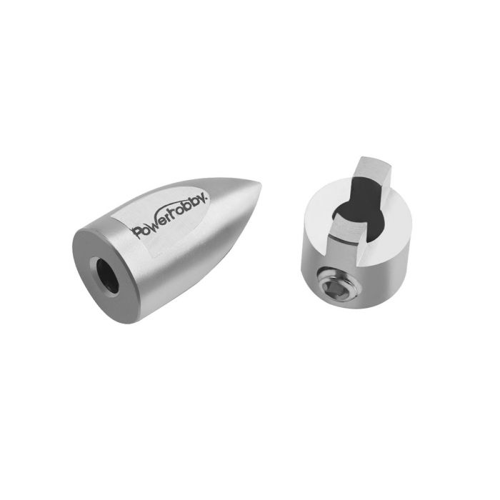 Powerhobby Ss Conical Bullet M4 Prop Nut & Drive Dog For Traxxas M41 Dcb ,Spartan - BOBBYRC