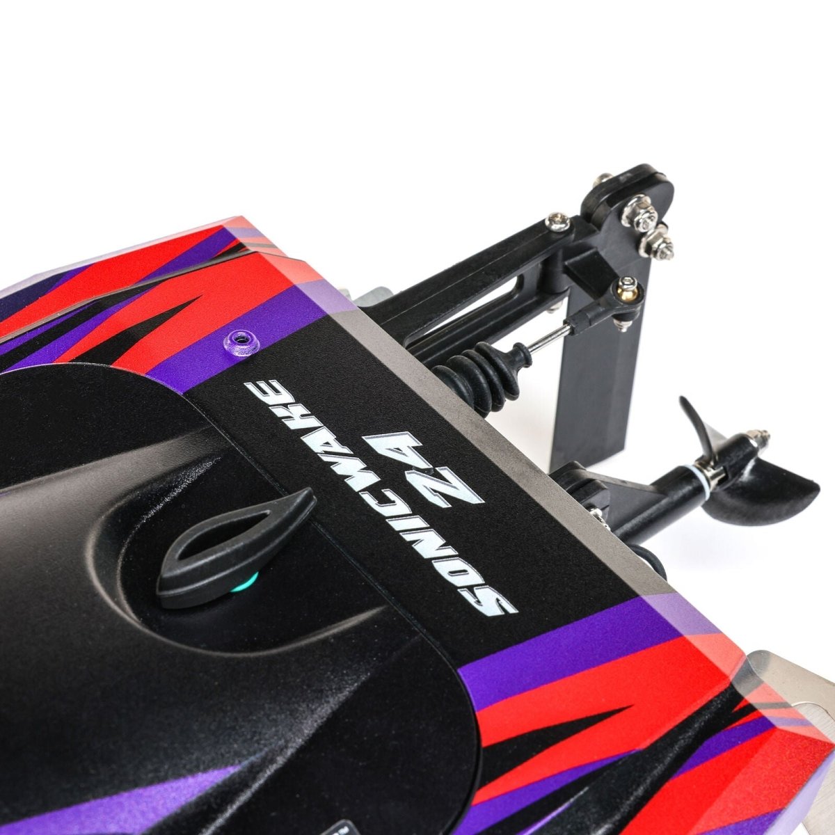 Pro Boat(Red) Sonicwake 24” Self - Righting Brushless Deep - V RTR - BOBBYRC