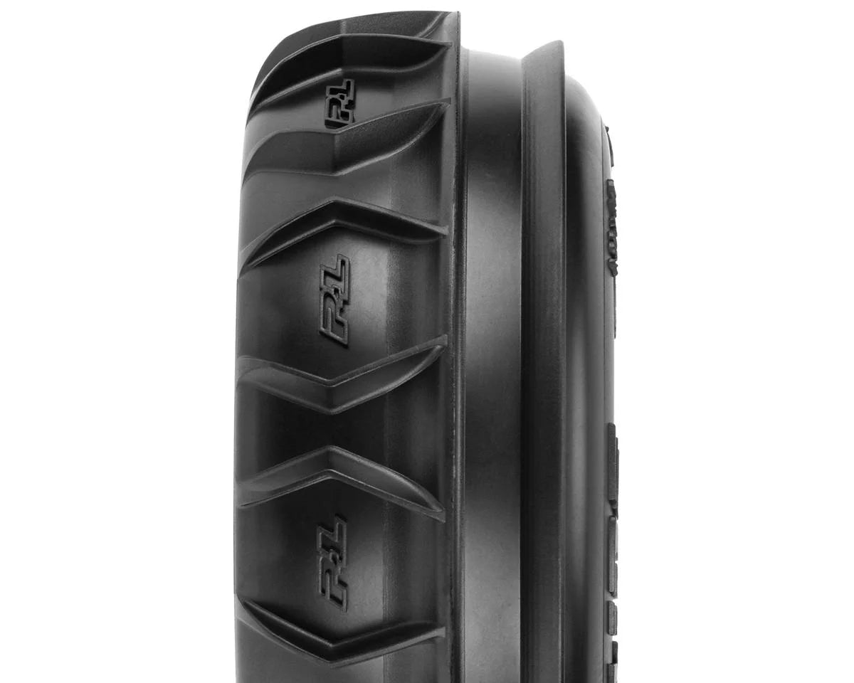 Pro - Line Dumont Paddle/Rib 2.2/3.0 Pre - Mounted Front Tires w/Raid Wheels (CR3)(2) w/12mm Removable Hex - BOBBYRC