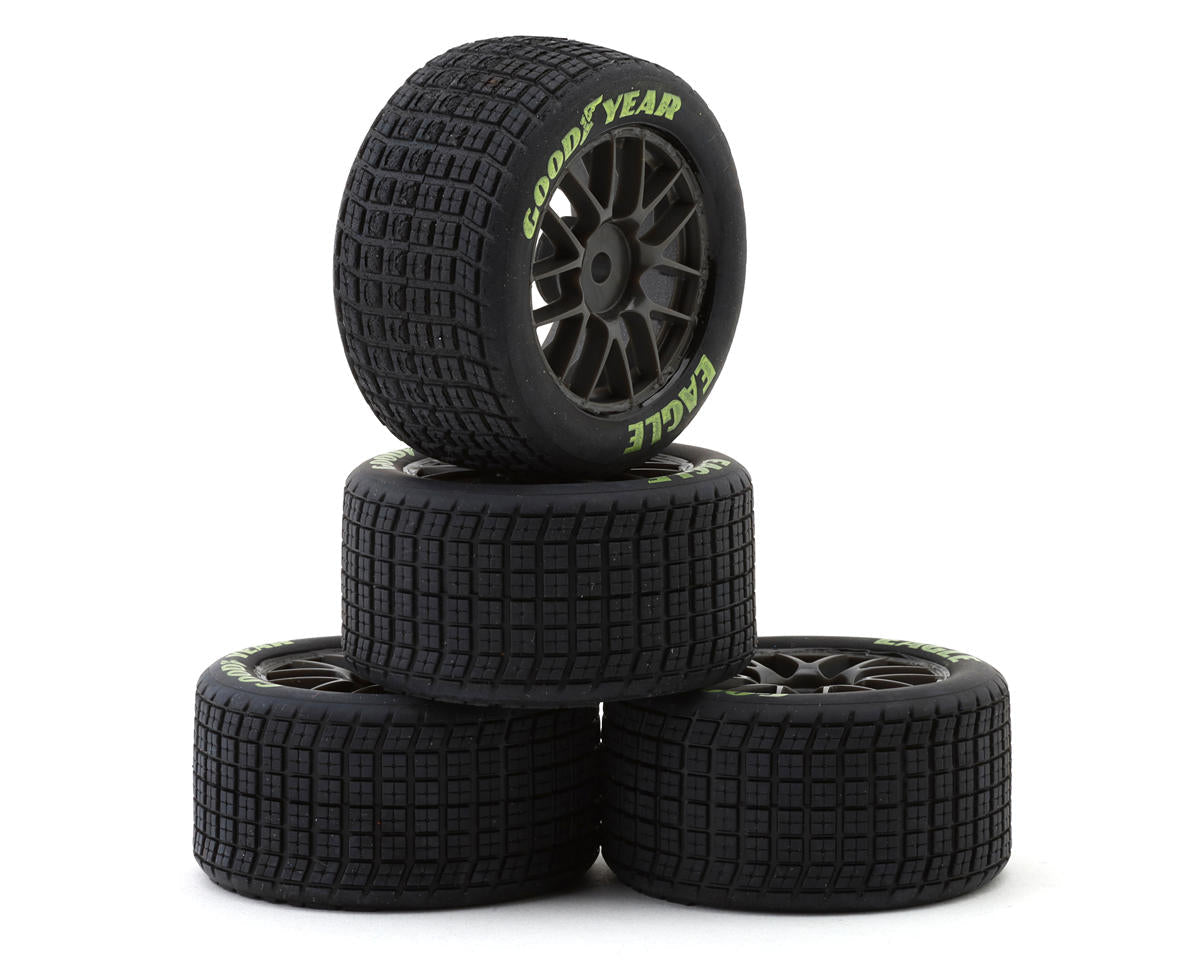 Pro-Line Losi 1/12 Goodyear Eagle Pre-Mounted Dirt Tires (4) (Medium) Losi NASCAR - BOBBYRC