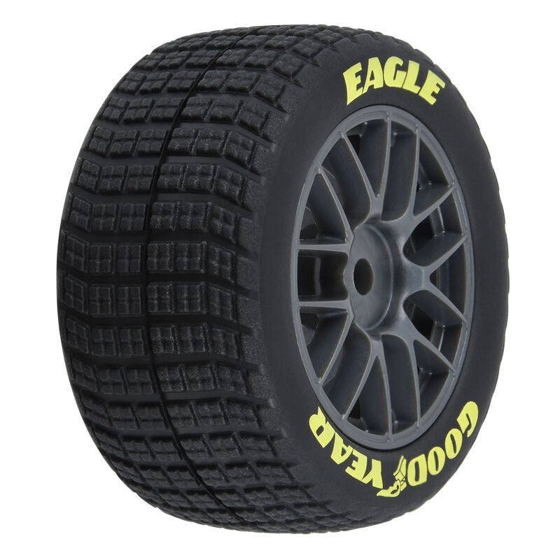 Pro-Line Losi 1/12 Goodyear Eagle Pre-Mounted Dirt Tires (4) (Medium) Losi NASCAR - BOBBYRC