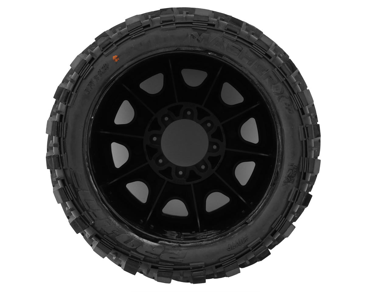 Pro-Line 1/6 Masher X HP Belted Pre-Mounted Monster Truck MTD Tires (Black) (2) w/24mm Hex