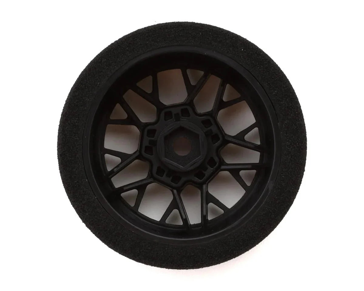 Pro-Line (4) Losi® NASCAR® Fifty6 1/12 Pre-Mounted Foam Tires (Black)