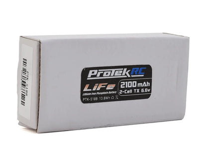 ProTek RC LiFe Futaba Transmitter Battery Pack (6.6V/2100mAh) (3PV/4PK/4PM/4PLS/4PX/4PV/7PX/7PXR/10PX/16SZ) - BOBBYRC