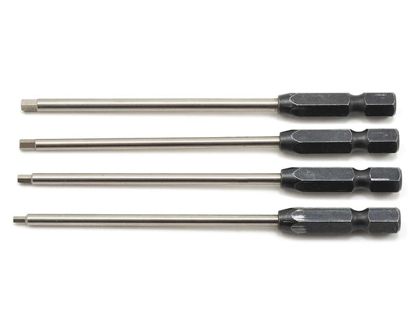 ProTek RC "TruTorque" Metric 1/4" Power Drill Tip Set (4) (1.5, 2.0, 2.5, 3.0mm)