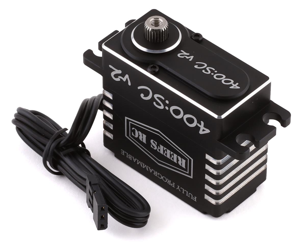 Reefs RC 400:SC V2 High Speed Steel Gear Digital Servo (High Voltage) - BOBBYRC