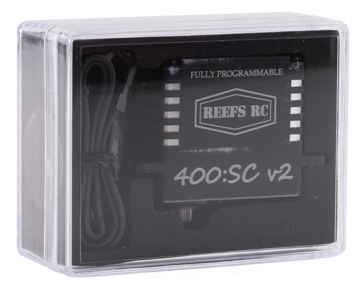 Reefs RC 400:SC V2 High Speed Steel Gear Digital Servo (High Voltage) - BOBBYRC