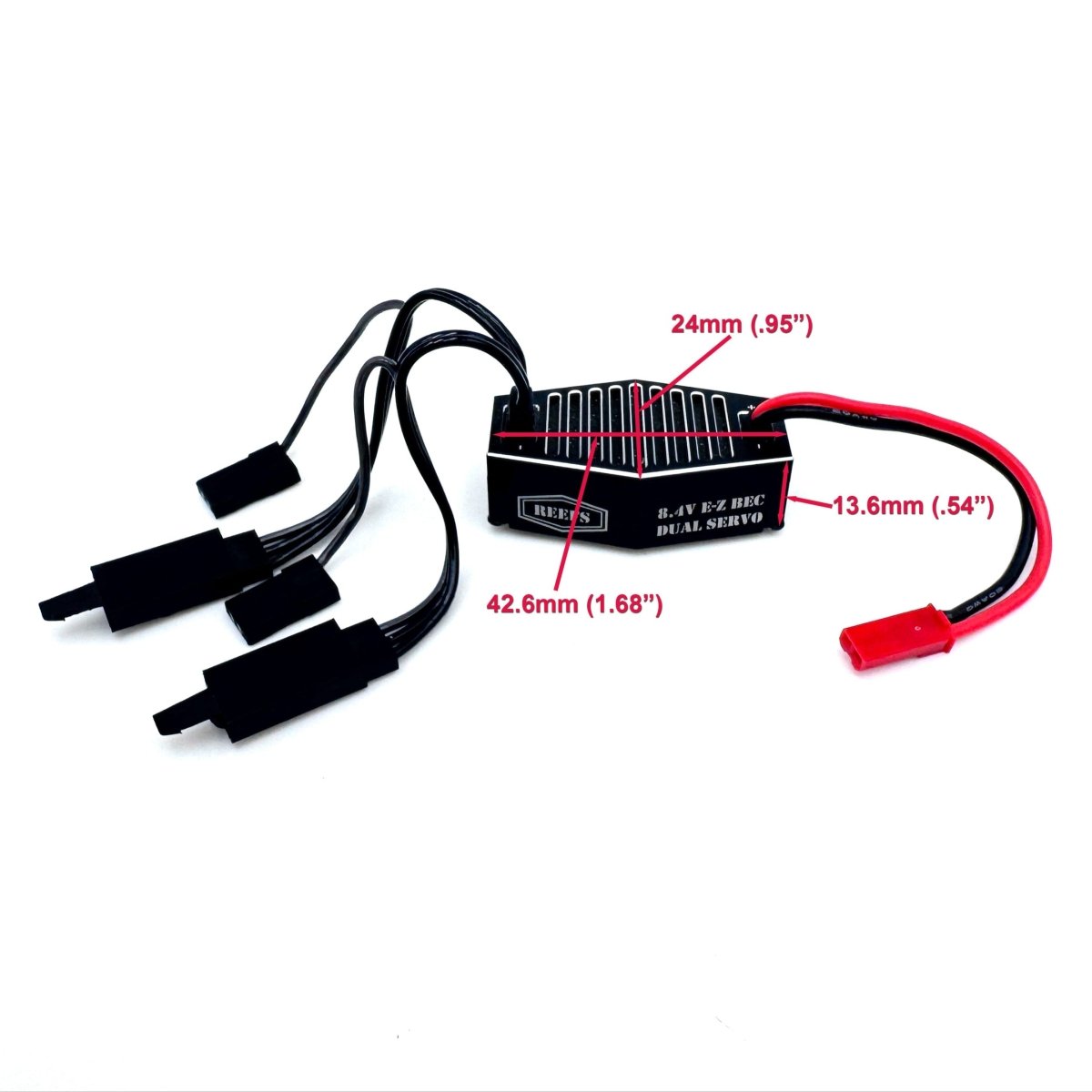 Reefs RC 8.4V EZ Plug - N - Play Dual Servo BEC - BOBBYRC