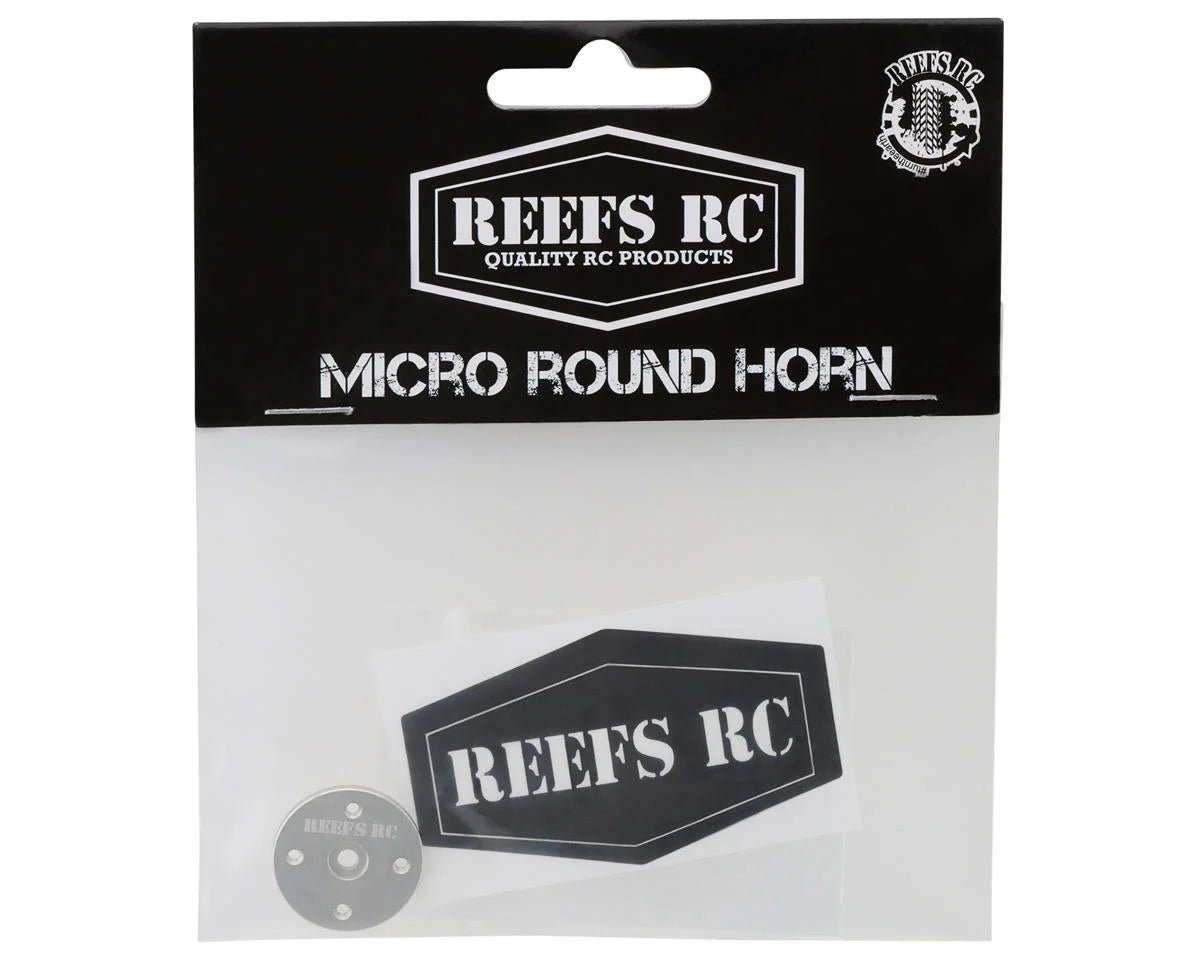 Reefs RC Aluminum Micro Round Servo Horn (25T) (99Micro & 179Micro) - BOBBYRC