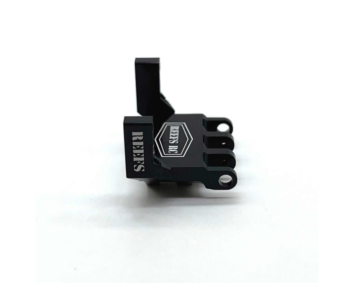 Reefs RC Axial SCX24 Aluminum Servo Mount (Black) (99Micro & 179Micro) - BOBBYRC
