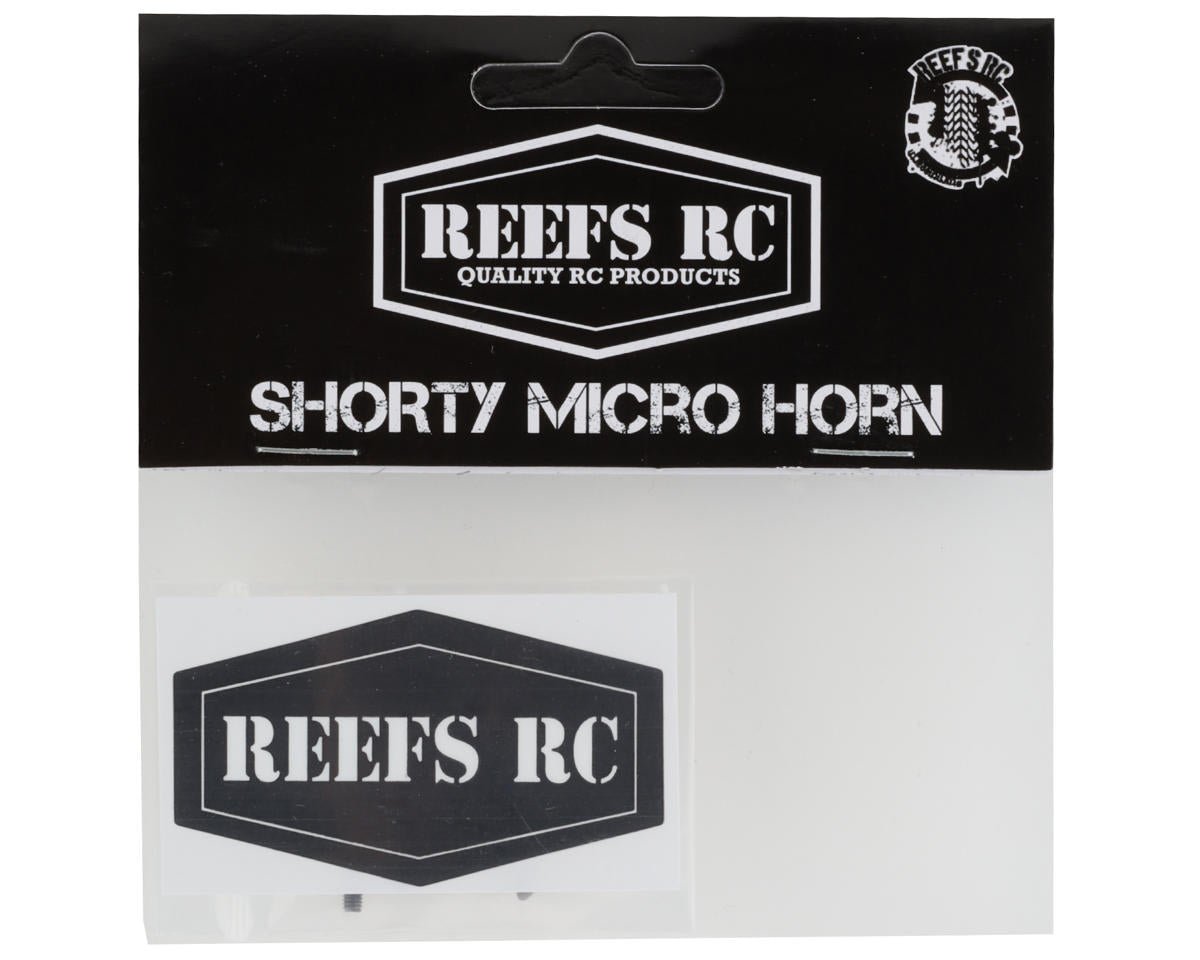 Reefs RC Shorty Micro Horn (Black) (25T) - BOBBYRC